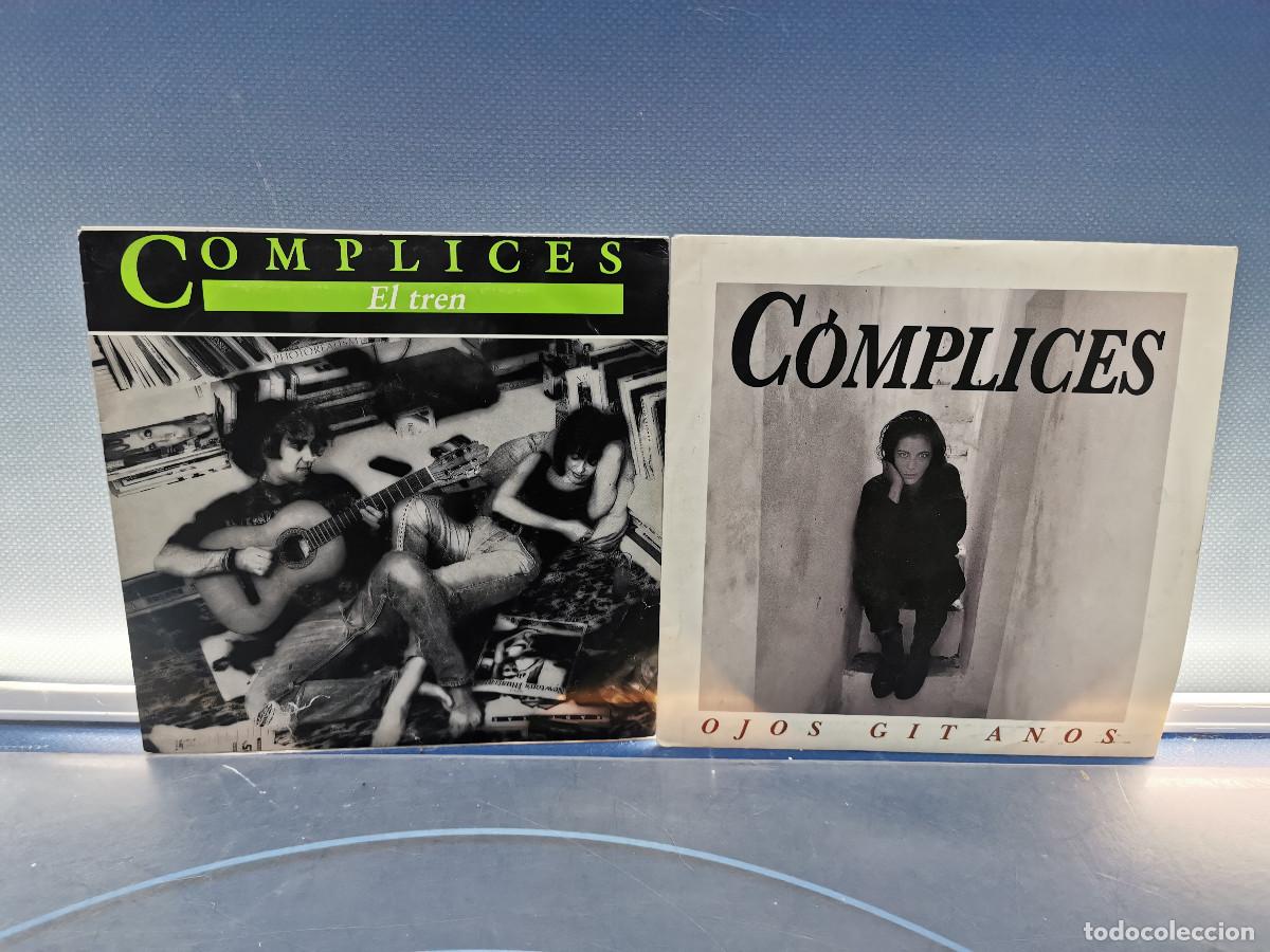Discos de vinilo: Disco, 2 EPs, vinilos, 7&rdquo; - COMPLICES El tren/Ojos gitanos - Foto 1