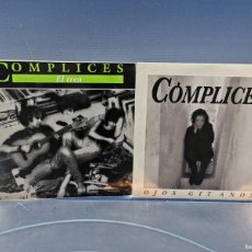 Discos de vinilo: DISCO, 2 EPS, VINILOS, 7” - COMPLICES EL TREN/OJOS GITANOS