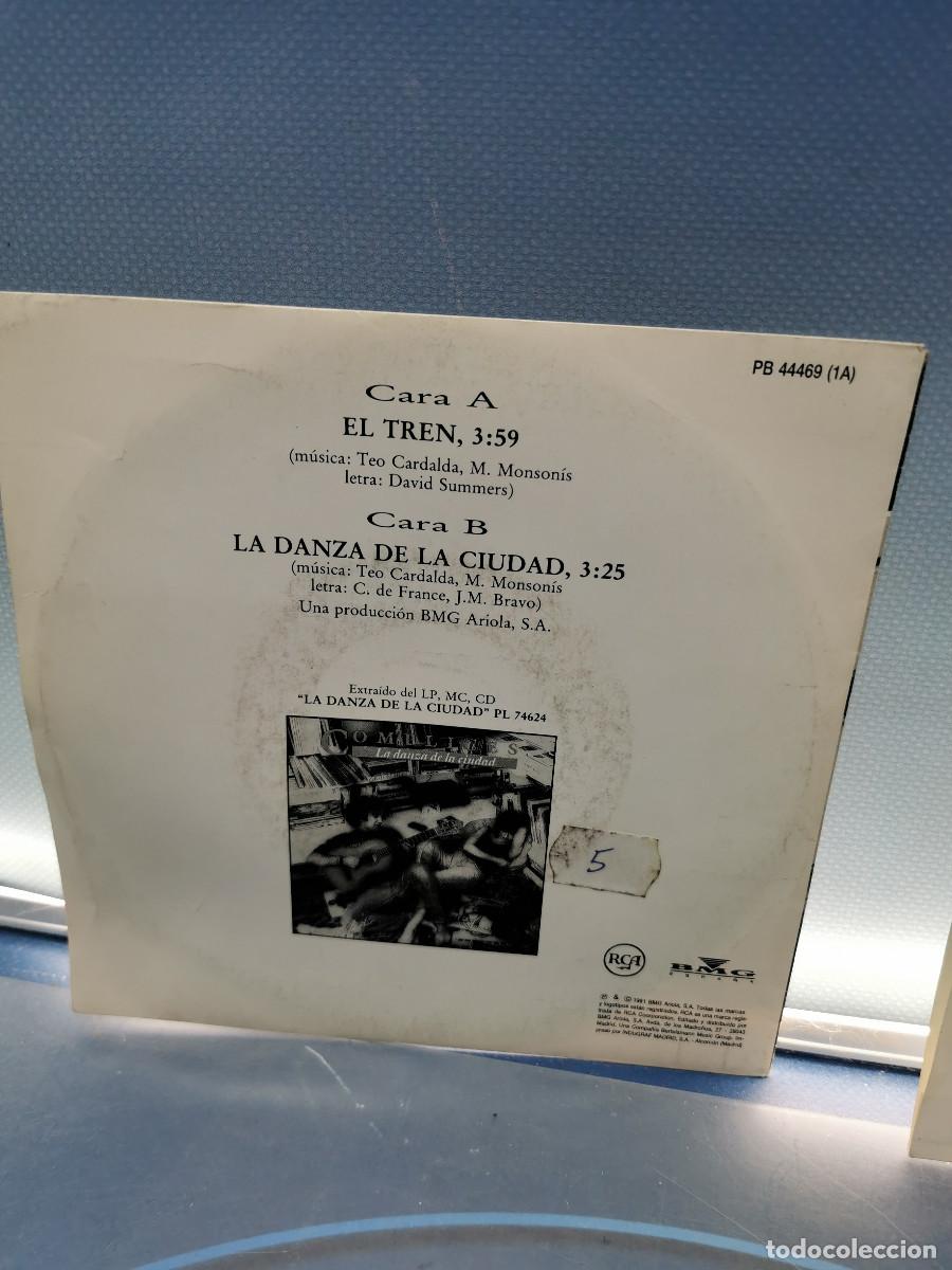 Discos de vinilo: Disco, 2 EPs, vinilos, 7&rdquo; - COMPLICES El tren/Ojos gitanos - Foto 5