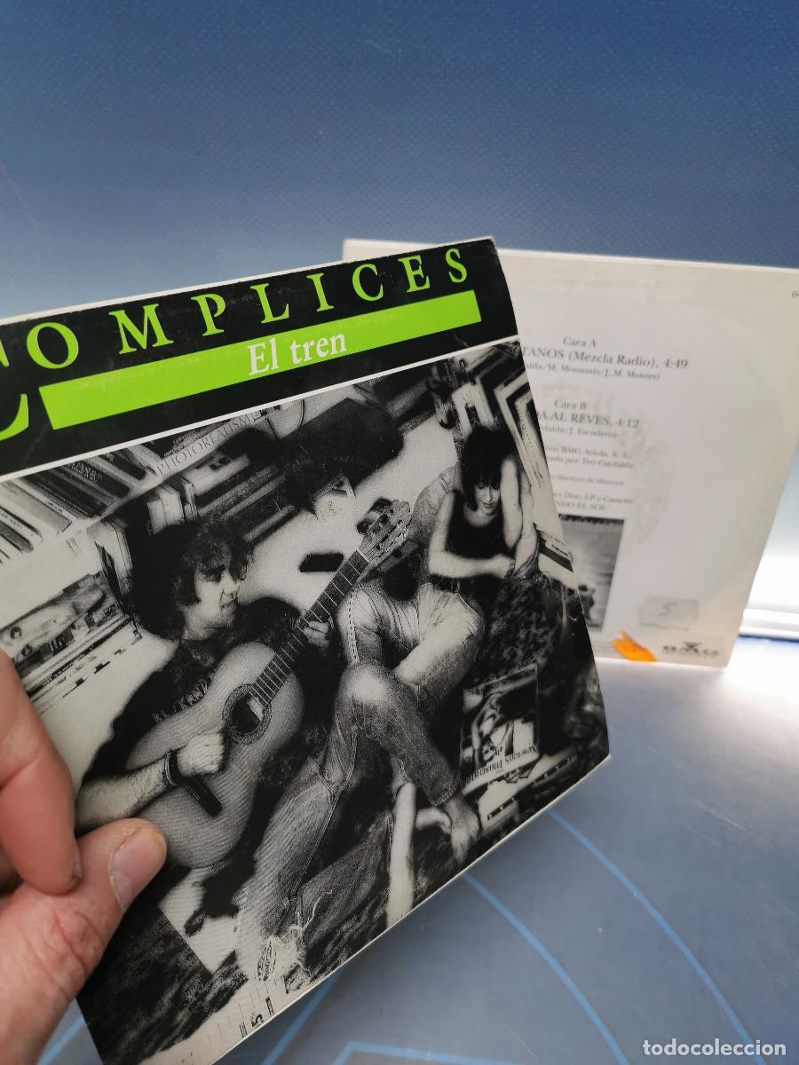 Discos de vinilo: Disco, 2 EPs, vinilos, 7&rdquo; - COMPLICES El tren/Ojos gitanos - Foto 6