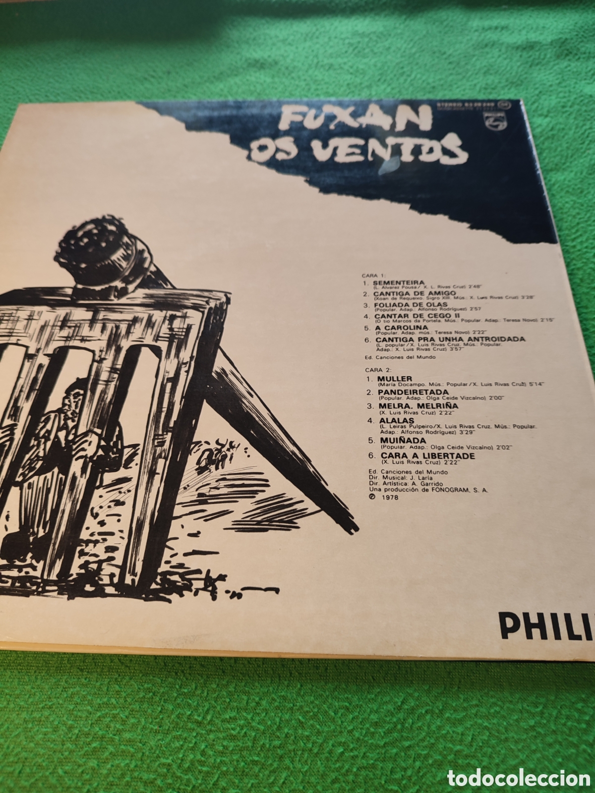 Discos de vinilo: Fuxan Os Ventos - Sementeira - Foto 2