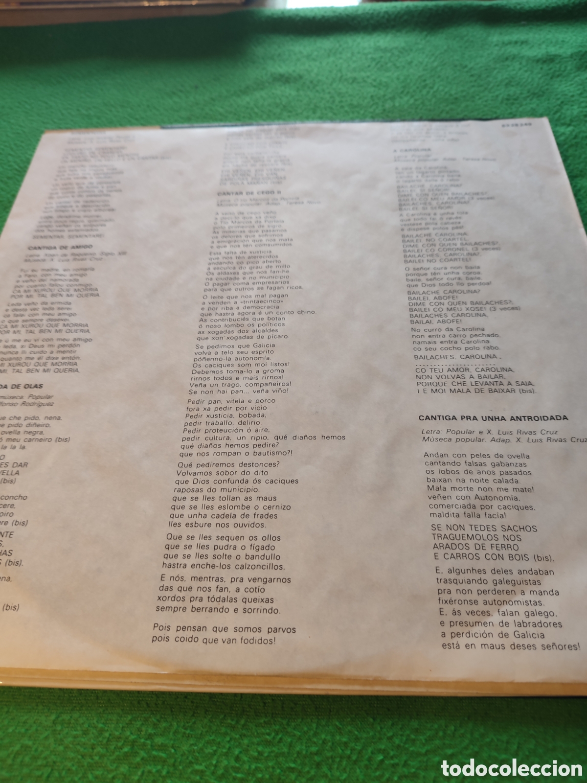Discos de vinilo: Fuxan Os Ventos - Sementeira - Foto 3