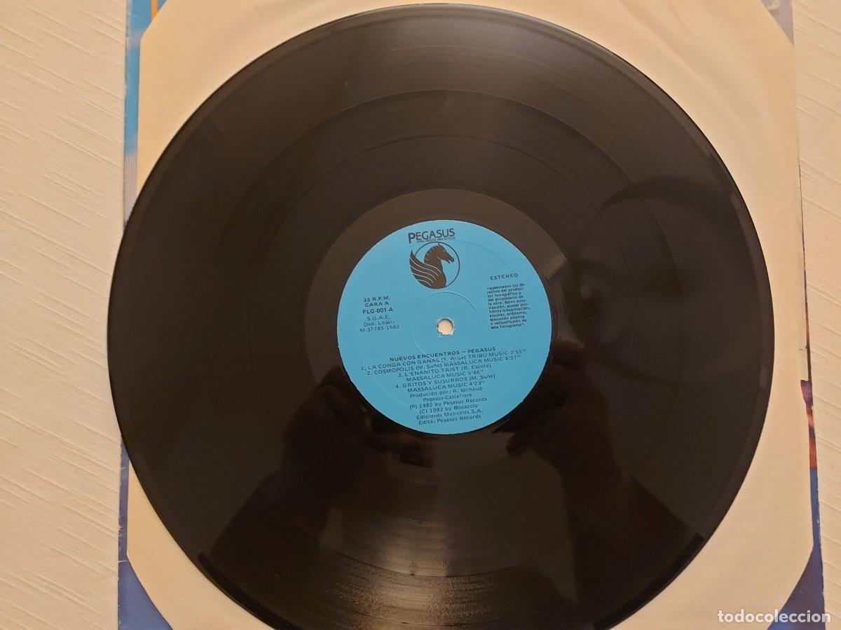 Discos de vinilo: LP Pegasus. Nuevos encuentros - Foto 3