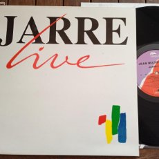 Discos de vinilo: JEAN MICHEL JARRE. LP. LIVE. MADE IN ENGLAND. UK. 1989