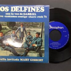Discos de vinilo: EP LOS DELFINES CON LA VOZ DE GABRIEL DEDICADO ESTADO VG+++ PORTADA Y VINILO