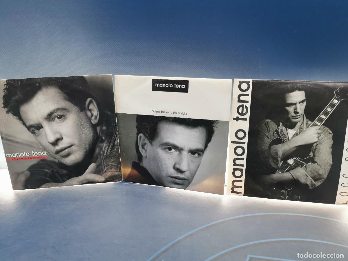 Discos de vinilo: 3 eps , vinilo, 7&rdquo;, discos MANOLO TENA - Foto 1