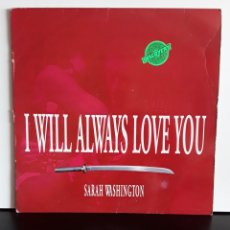 Discos de vinilo: SARAH WASHINGTON ‎– I WILL ALWAYS LOVE YOU