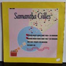 Discos de vinilo: SAMANTHA GILLES ‎– HEAVEN MUST HAVE SENT YOU