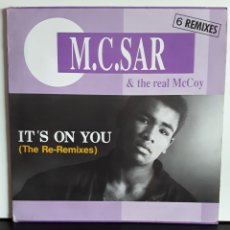 Discos de vinilo: M.C. SAR & THE REAL MCCOY* ‎– IT'S ON YOU (THE RE-REMIXES)