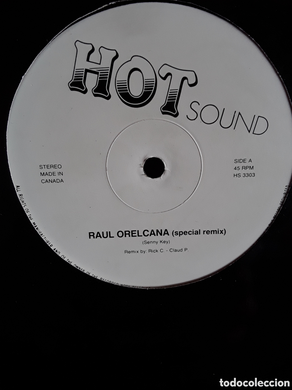 Discos de vinilo: Raul Orelcana &lrm;&ndash; Special Remix - Foto 1