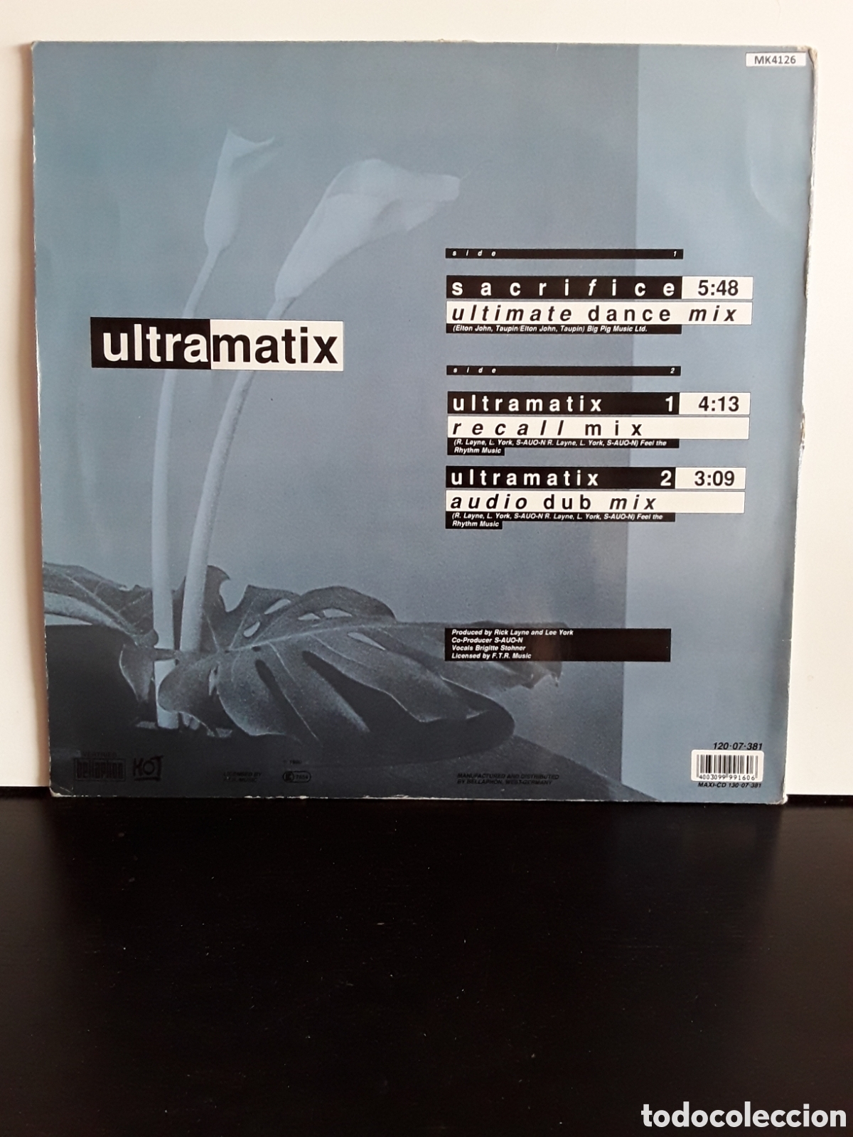 Discos de vinilo: Ultramatix &lrm;&ndash; Sacrifice - Foto 2