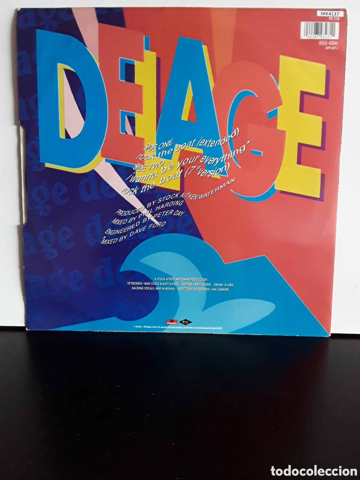 Discos de vinilo: Delage &lrm;&ndash; Rock The Boat - Foto 2