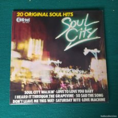 Discos de vinilo: SOUL CITY - 20 ORIGINAL SOUL HITS