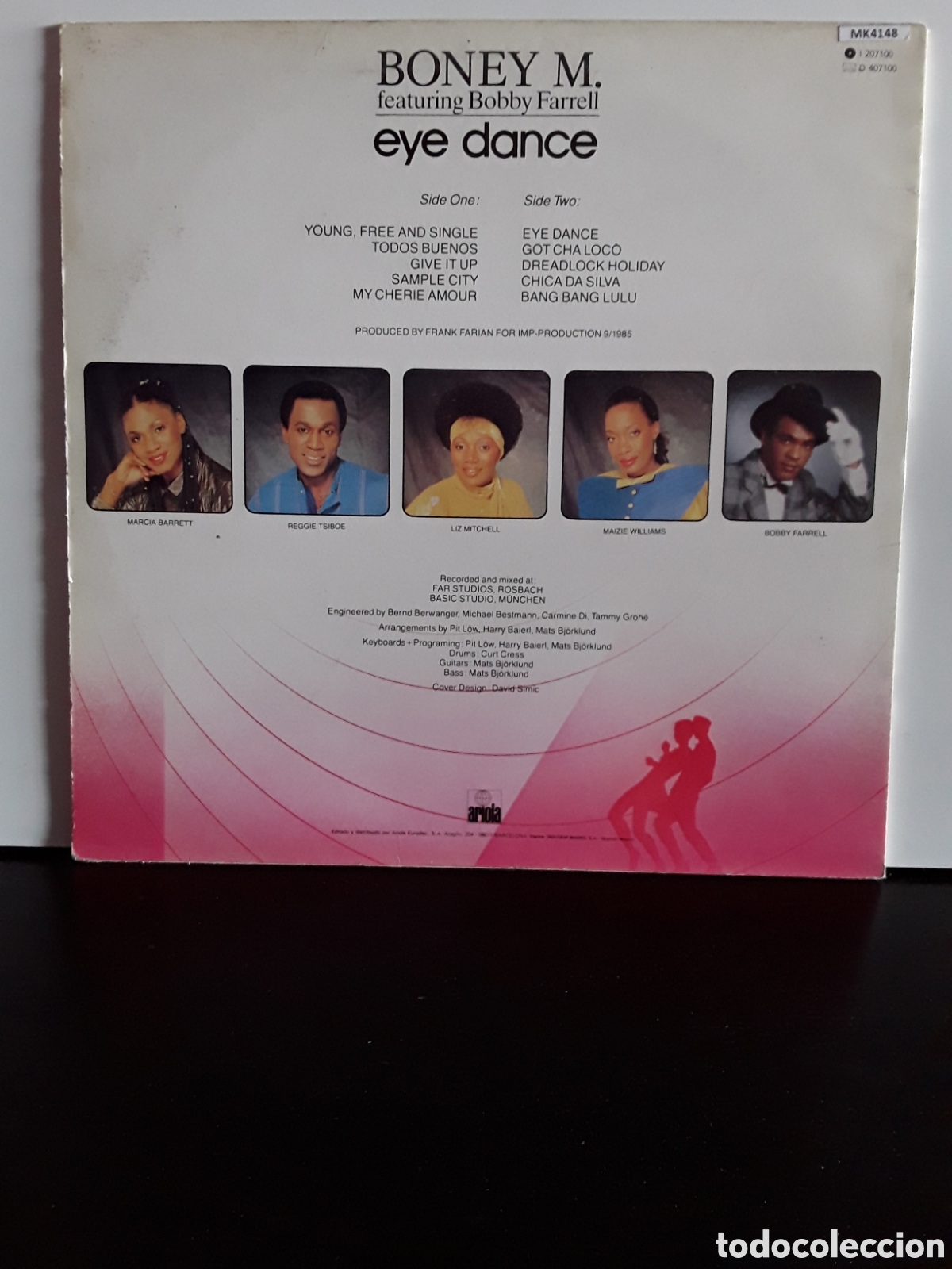 Discos de vinilo: Boney M. &lrm;&ndash; Eye Dance - Foto 2