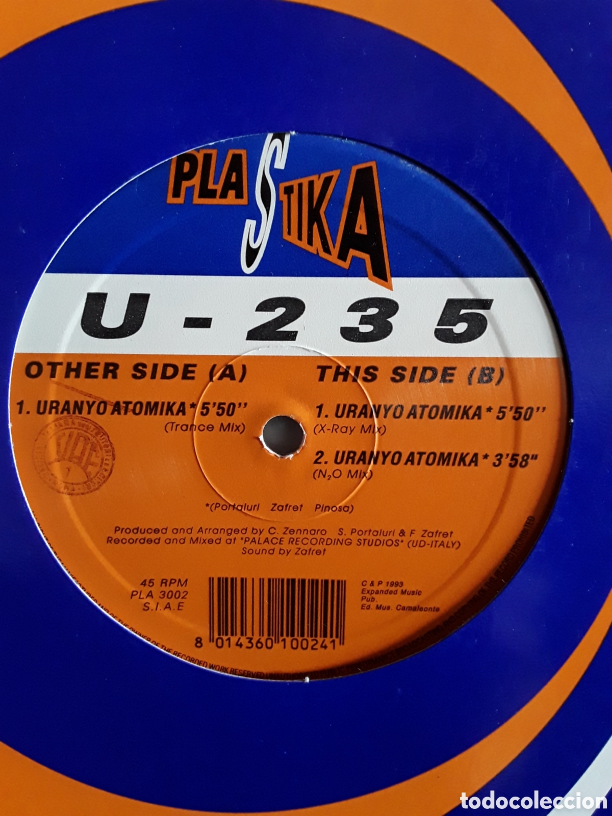 Discos de vinilo: U-235 &lrm;&ndash; Uranyo Atomika - Foto 3