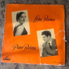 Discos de vinilo: LOLA REINA Y PACO REINA - GITANOS DE HOY + 3 . EP . 1958 . LA VOZ DE SU AMO