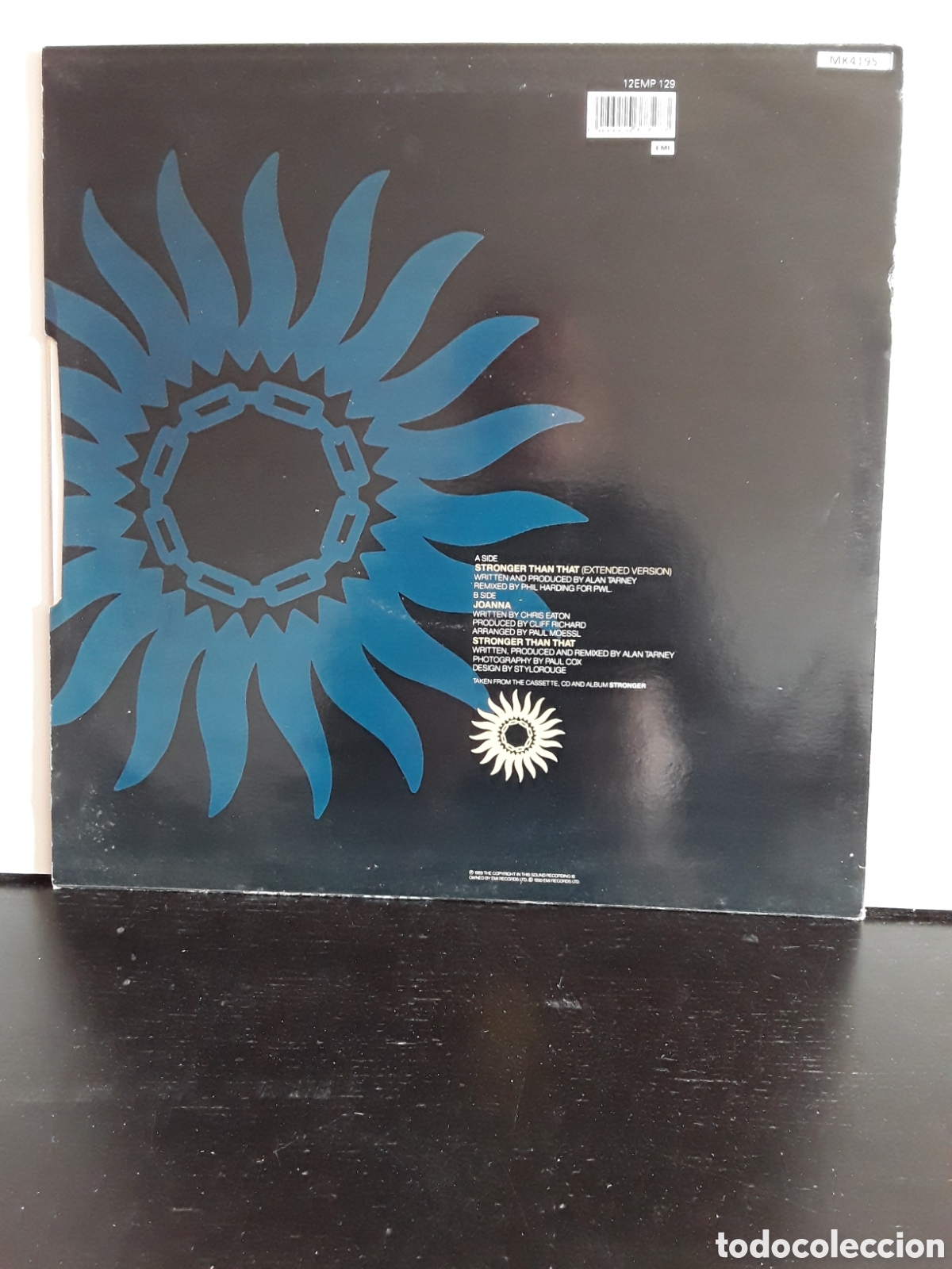 Discos de vinilo: Cliff Richard &lrm;&ndash; Stronger Than That - Foto 2