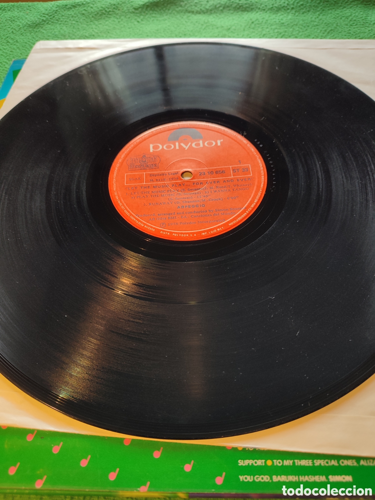 Discos de vinilo: Arpeggio - Let the Music play - Foto 3