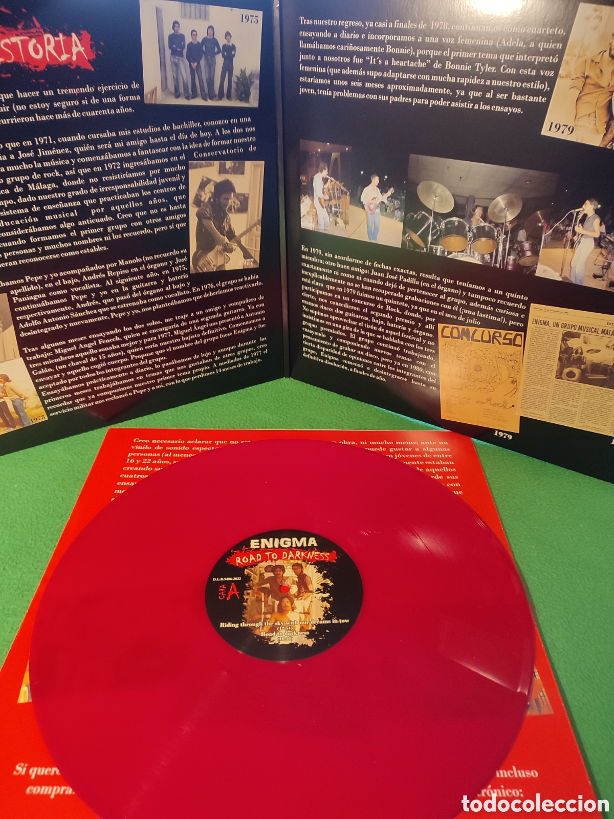 Discos de vinilo: Enigma - Road to darkness - Foto 3