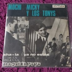 Discos de vinilo: MOCHI, MICKY Y LOS TONYS – MEGATÓN YE-YE VINILO, 7”, SINGLE 1965 SPAIN NO-4