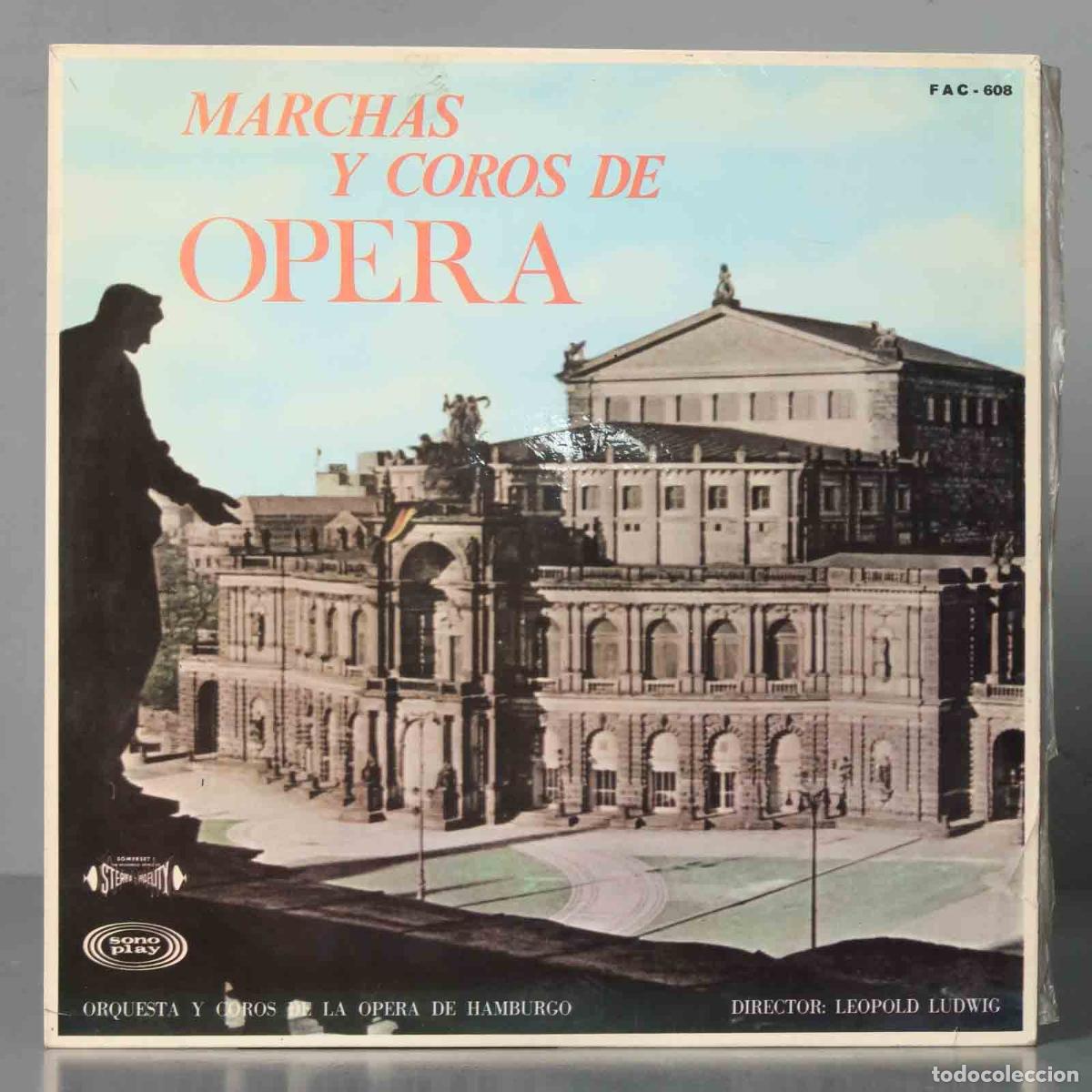 Discos de vinilo: LP. Various &ndash; Marchas Y Coros De &Oacute;pera - Foto 1