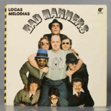 Discos de vinilo: LP. BAD MANNERS – LOCAS MELODIAS (LOONEE TUNES!)