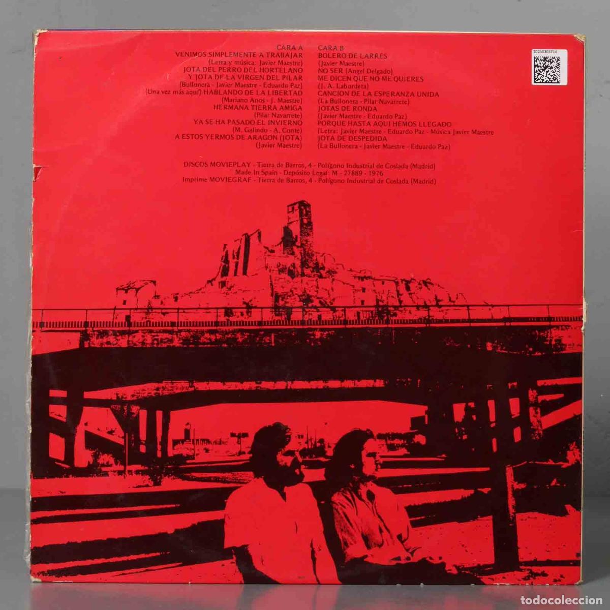 Discos de vinilo: LP. La Bullonera &ndash; La Bullonera - Foto 2