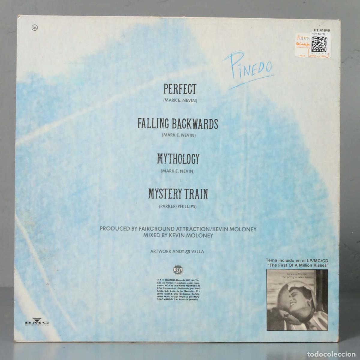 Discos de vinilo: MAXI-SINGLE. Fairground Attraction &ndash; Perfect - Foto 2
