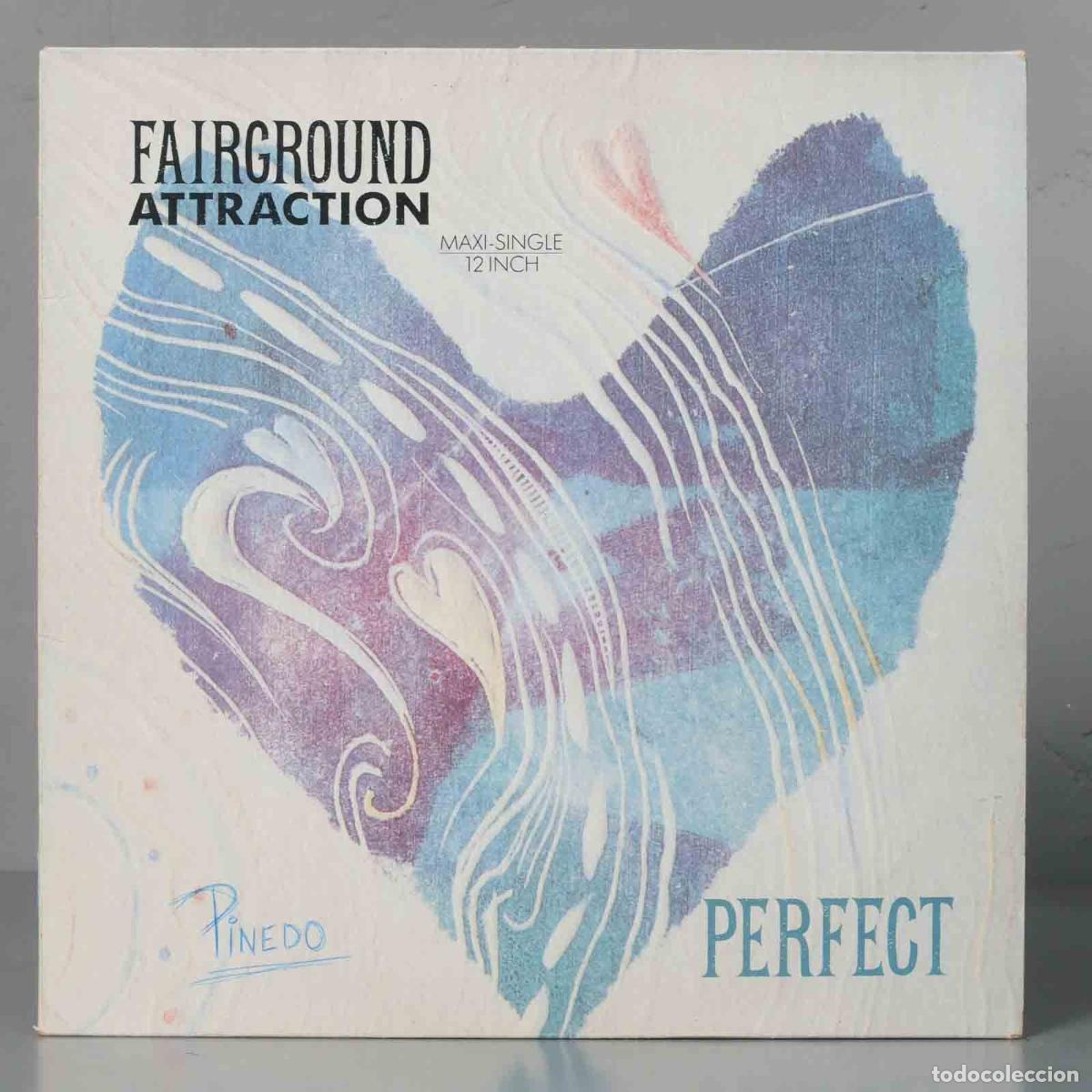 Discos de vinilo: MAXI-SINGLE. Fairground Attraction &ndash; Perfect - Foto 1