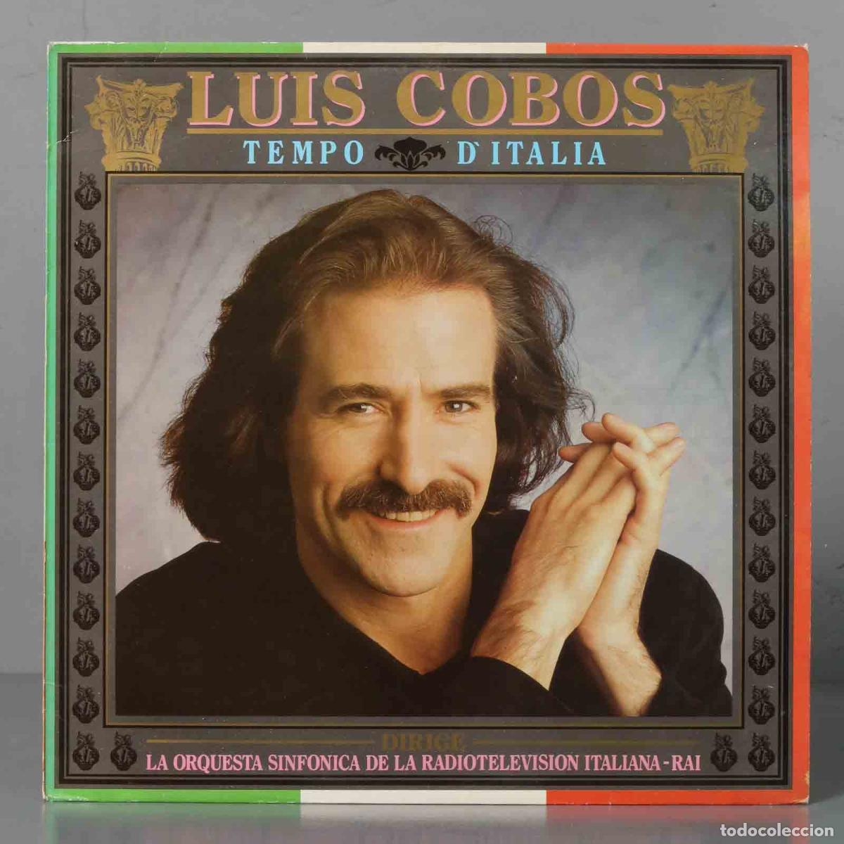 Discos de vinilo: LP. LUIS COBOS. TEMPO D &acute;ITALIA - Foto 1