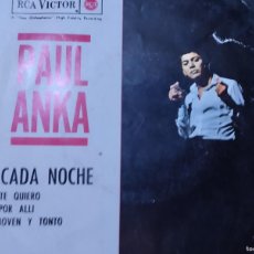 Discos de vinilo: PAUL ANKA - CADA NOCHE Y 3 TEMAS 1962