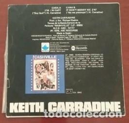 Discos de vinilo: DISCO VINILO SINGLE I&acute;M EASY - KEITH CARRADINE - - Foto 2