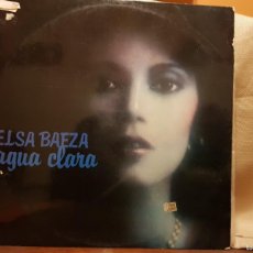 Discos de vinilo: ELSA BAEZA - AGUA CLARA