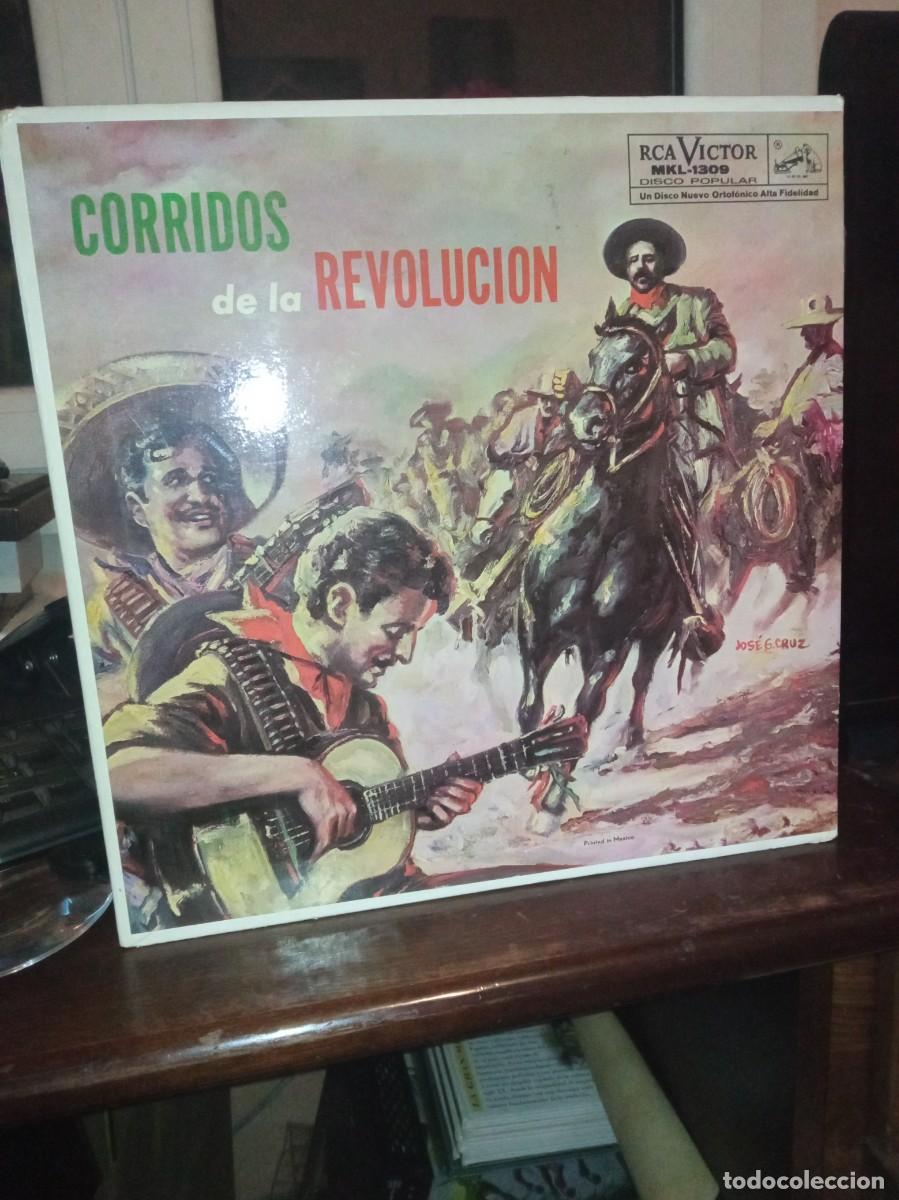 Discos de vinilo: Corridos de la revoluci&oacute;n. RCA M&eacute;xico - Foto 1