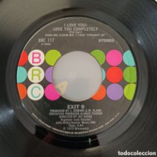 Discos de vinilo: EXIT 9 ‎– JIVE MAN / I LOVE YOU COMPLETELY (EDICIÓN USA)
