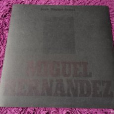 Discos de vinilo: JOAN MANUEL SERRAT – MIGUEL HERNANDEZ VINILO, LP 1972 SPAIN GATEFOLD NLX-1034-S