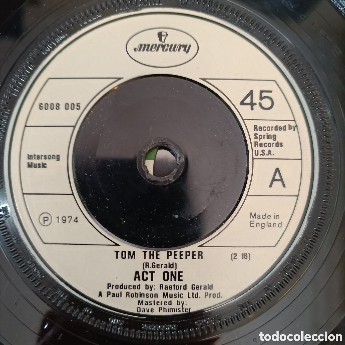 Discos de vinilo: Act One &ndash; Tom The Peeper - Foto 1