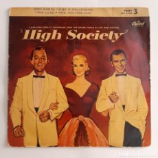 Discos de vinilo: HIGH SOCIETY - SOUNDTRACK, 1958. 45 RPM VINILO