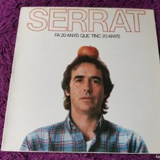 Discos de vinilo: JOAN MANUEL SERRAT – FA 20 ANYS QUE TINC 20 ANYS VINILO, LP 1984 SPAIN GATEFOLD I 206141