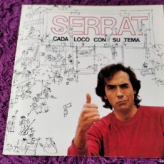 Discos de vinilo: SERRAT – CADA LOCO CON SU TEMA VINILO, LP 1983 SPAIN GATEFOLD I-205417