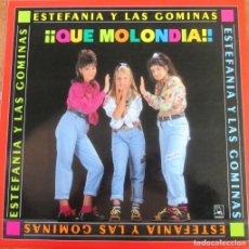 Discos de vinilo: ESTEFANÍA Y LAS GOMINAS - ¡¡¡QUÉ MOLONDIA!!!. LP, ED ESPAÑOLA 12” 1991. COMO NUEVO (NM)