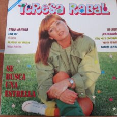 Discos de vinilo: TERESA RABAL - SE BUSCA UNA ESTRELLA. LP, EDICIÓN ESPAÑOLA 12” 1992. INSERT. IMPECABLE (NM)