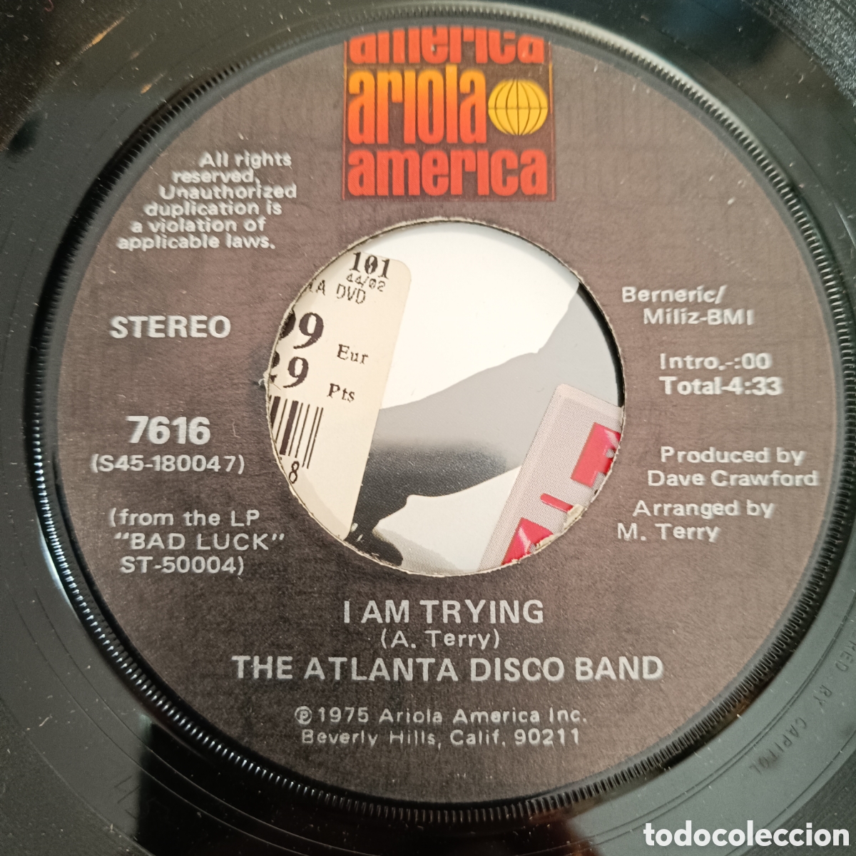 Dischi in vinile: The Atlanta Disco Band &lrm;&ndash; Do What You Feel (Edici&oacute;n USA)