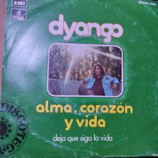 Discos de vinilo: DYANGO - ALMA , CORAZON Y VIDA 1975