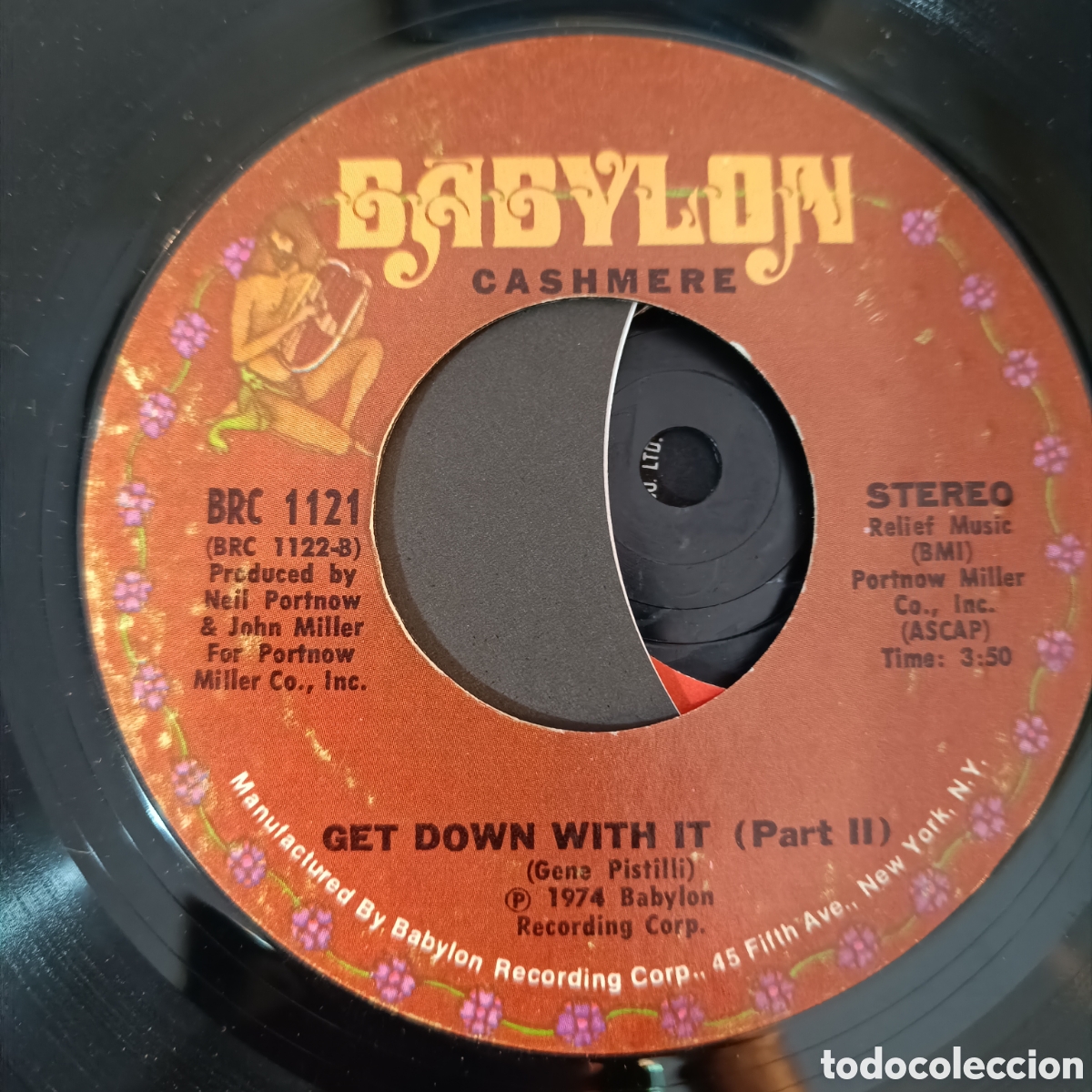 Discos de vinilo: Cashmere &ndash; Get Down With It (Edici&oacute;n USA) - Foto 1