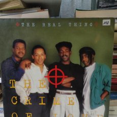 Discos de vinilo: THE REAL THING – THE CRIME OF LOVE