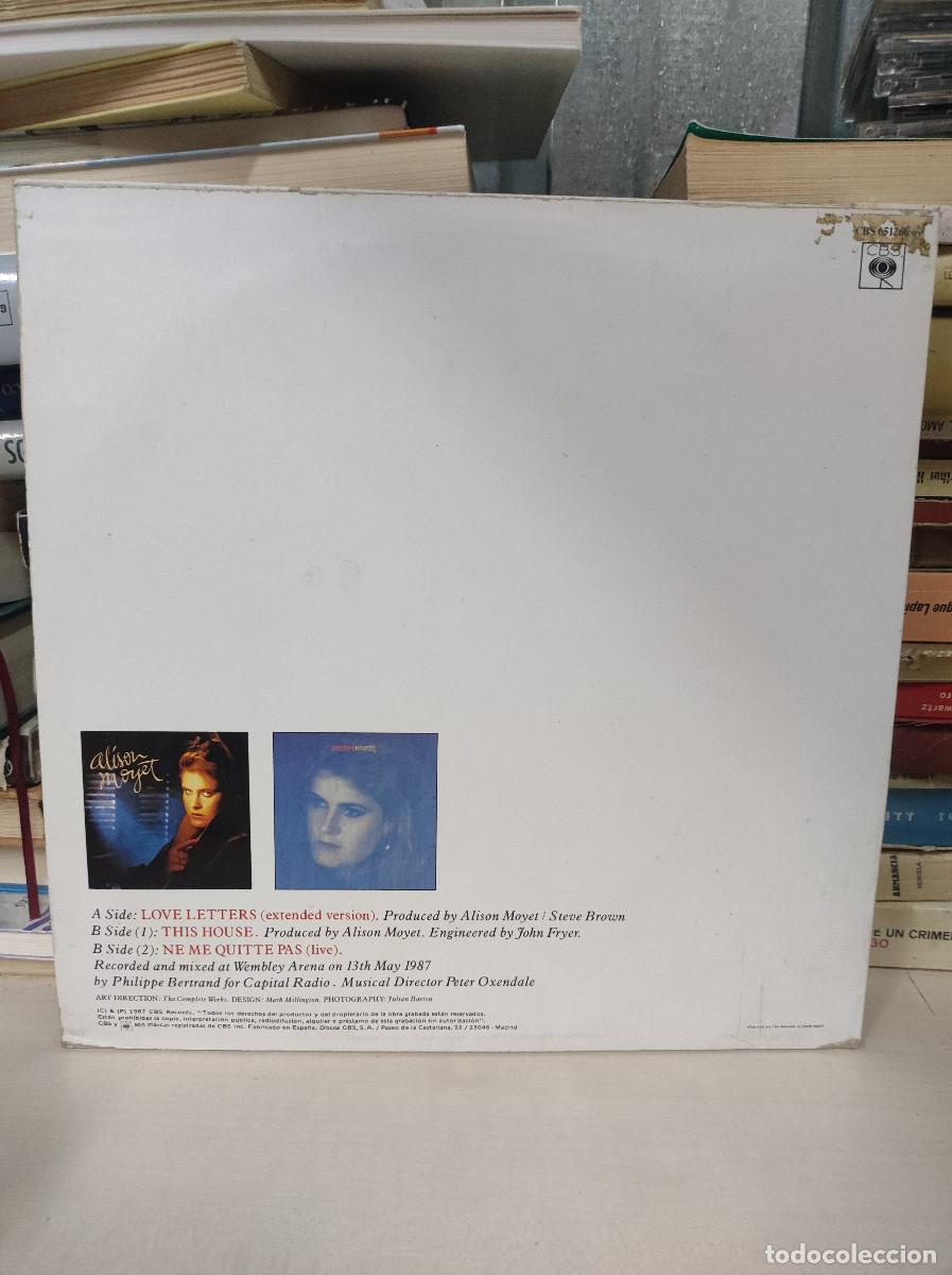 Discos de vinilo: Alison Moyet &ndash; Love Letters (Extended Version) - Foto 2