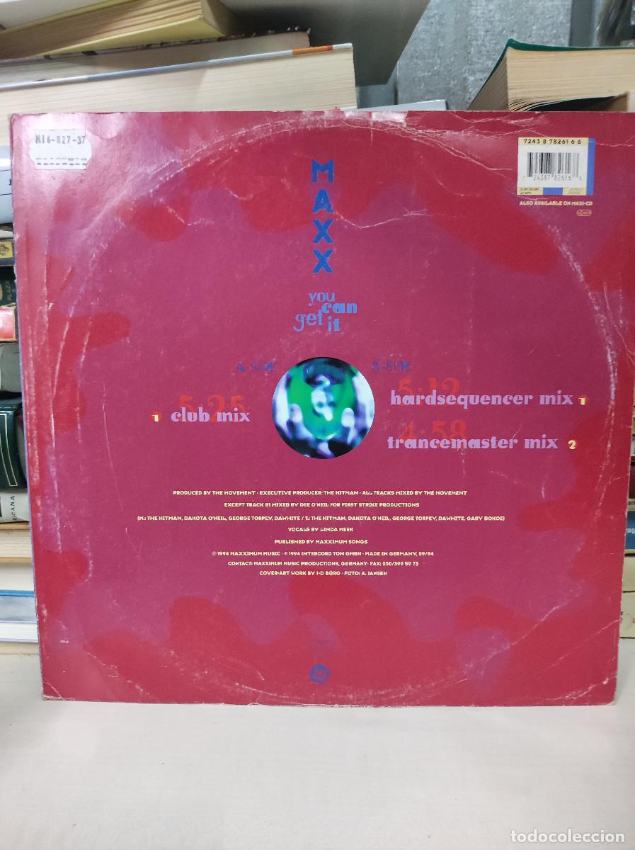 Discos de vinilo: Maxx &ndash; You Can Get It - Foto 2