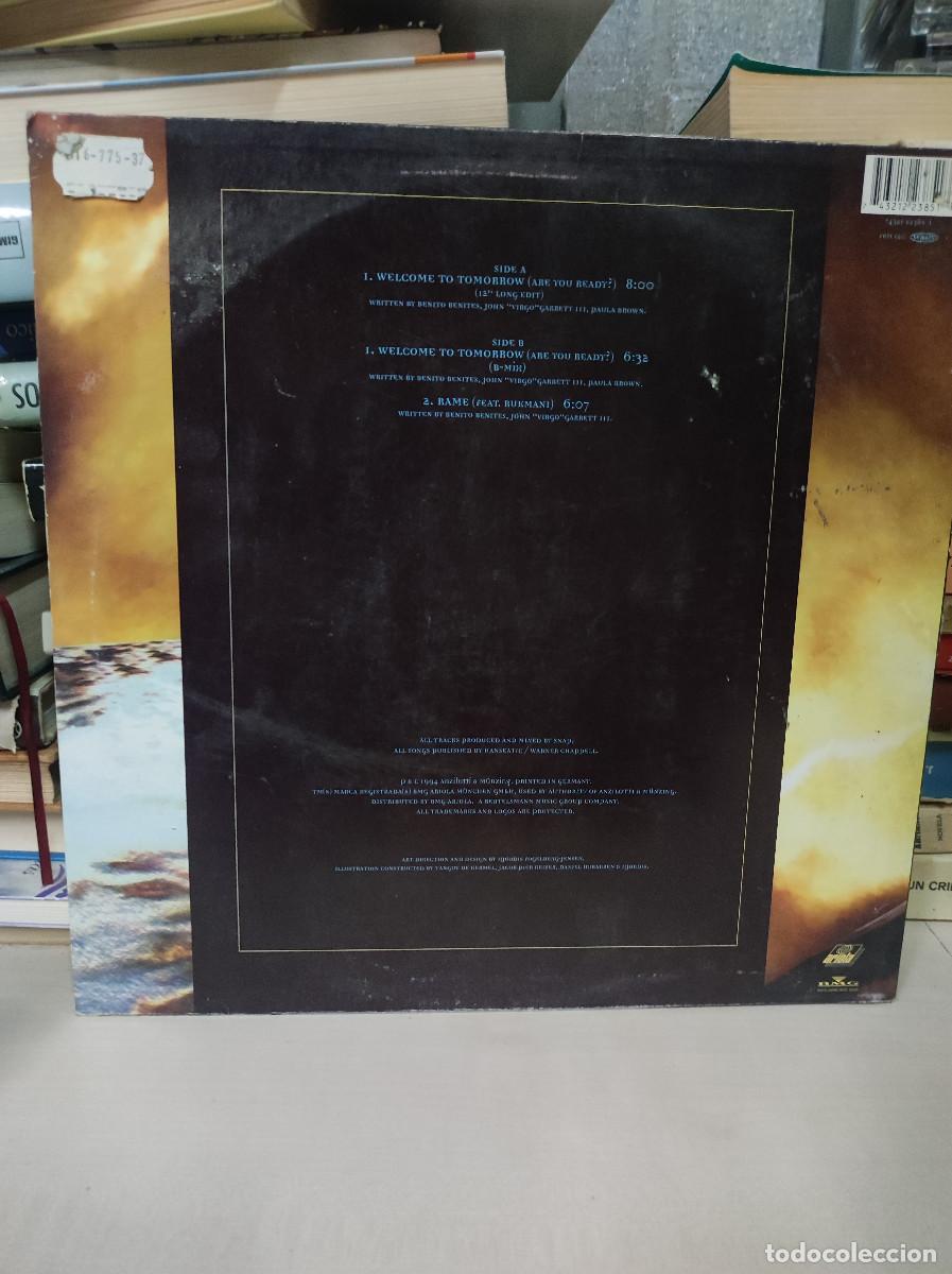 Discos de vinilo: Snap! Feat. Summer &ndash; Welcome To Tomorrow - Foto 2