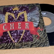 Discos de vinilo: CHER LOVE AND UNDERSTANDING 7” SINGLE VINILO DEL AÑO 1991 RICHIE SAMBORA CONTIENE 2 TEMAS